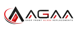 AGAA Shop Front Glass Replacement Corporate Logo